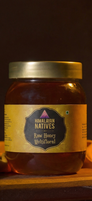 Himalayan Natives website banner highlighting organic and natural food offerings